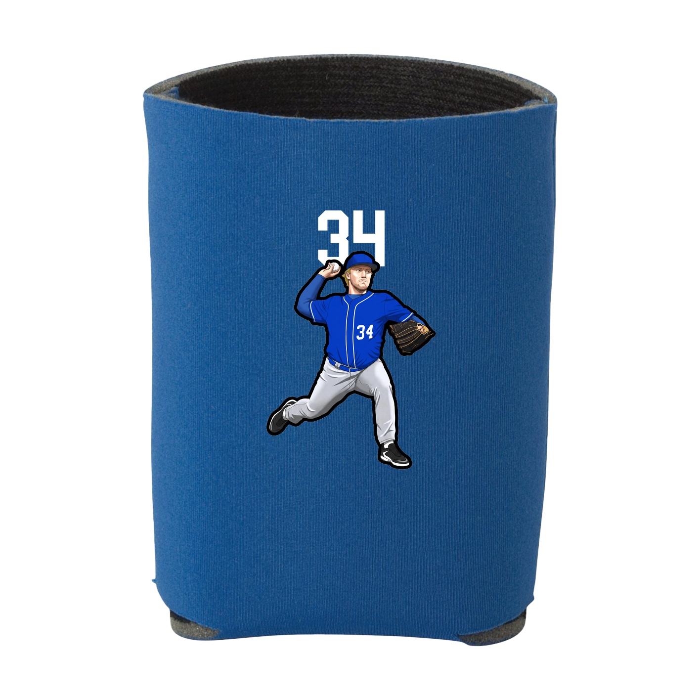 Can Holder — Number Top in Royal