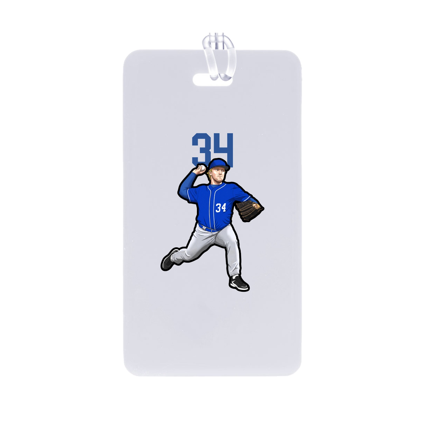 Bag Tag — Number Top in Classic