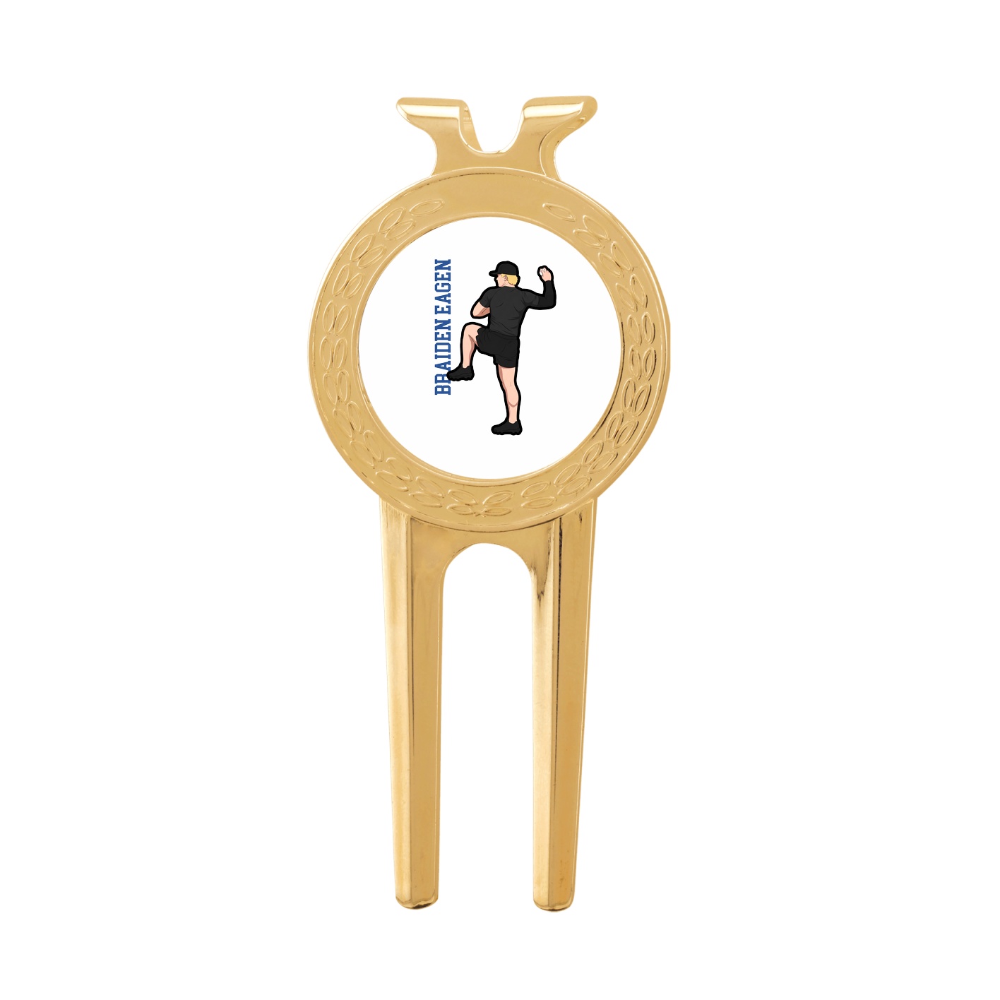 Divot Tool with Ball Marker — Name Vertical in Classic