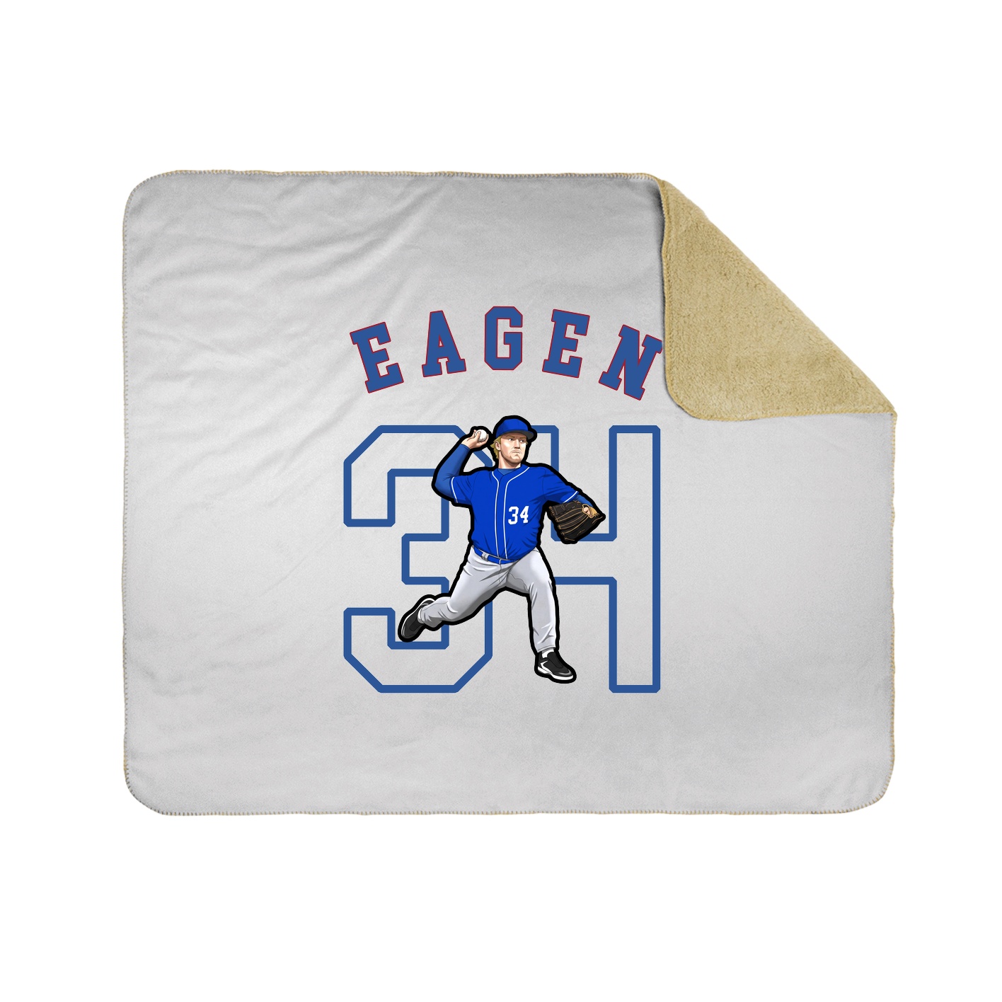 Throw Blanket — Shirsey Arch in White