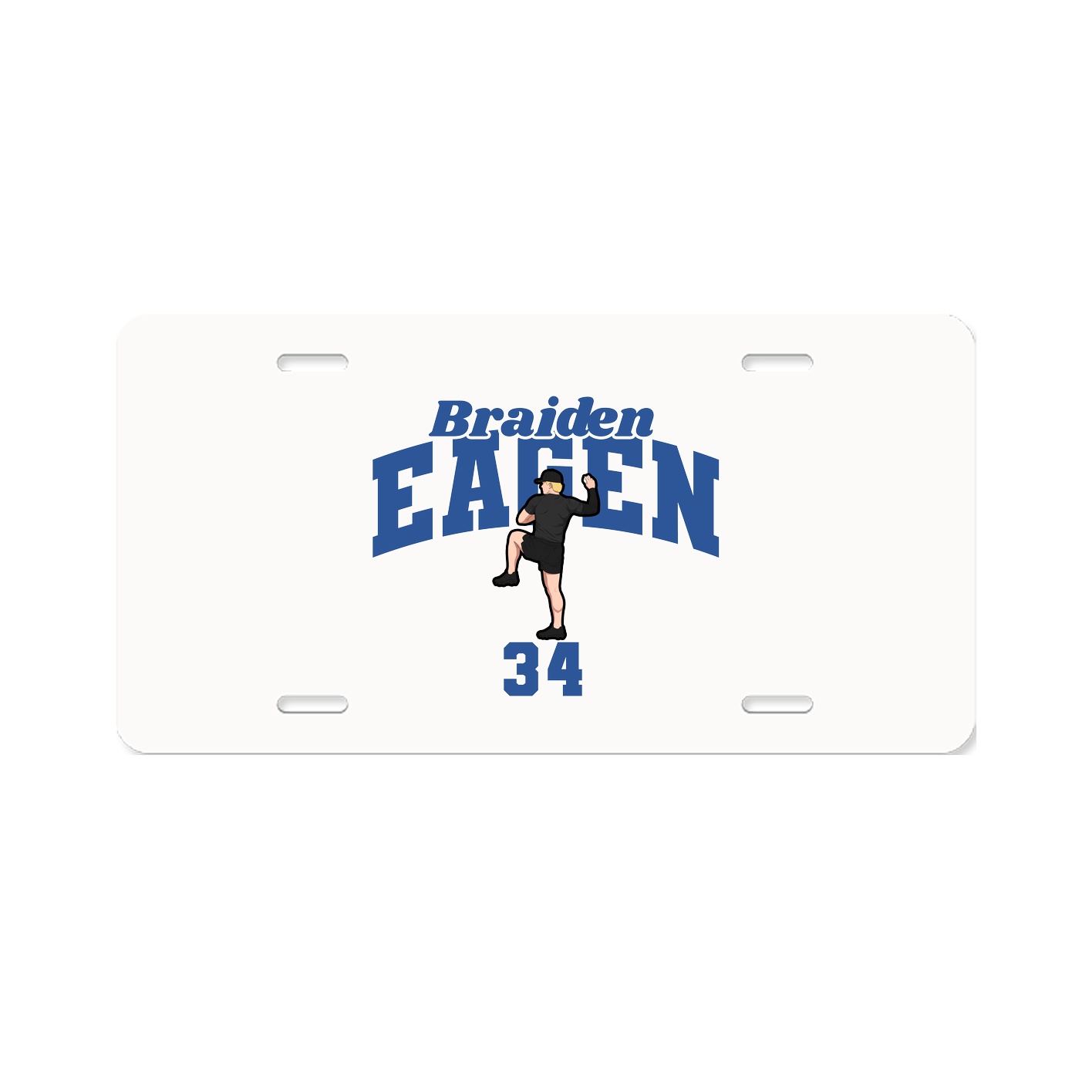 License Plate — Signature Arch in Classic