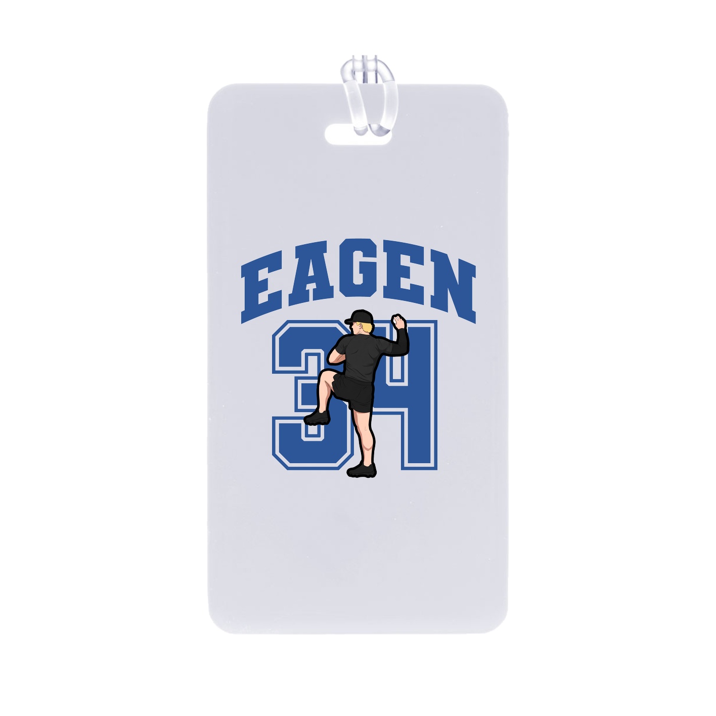 Bag Tag — Number in Classic
