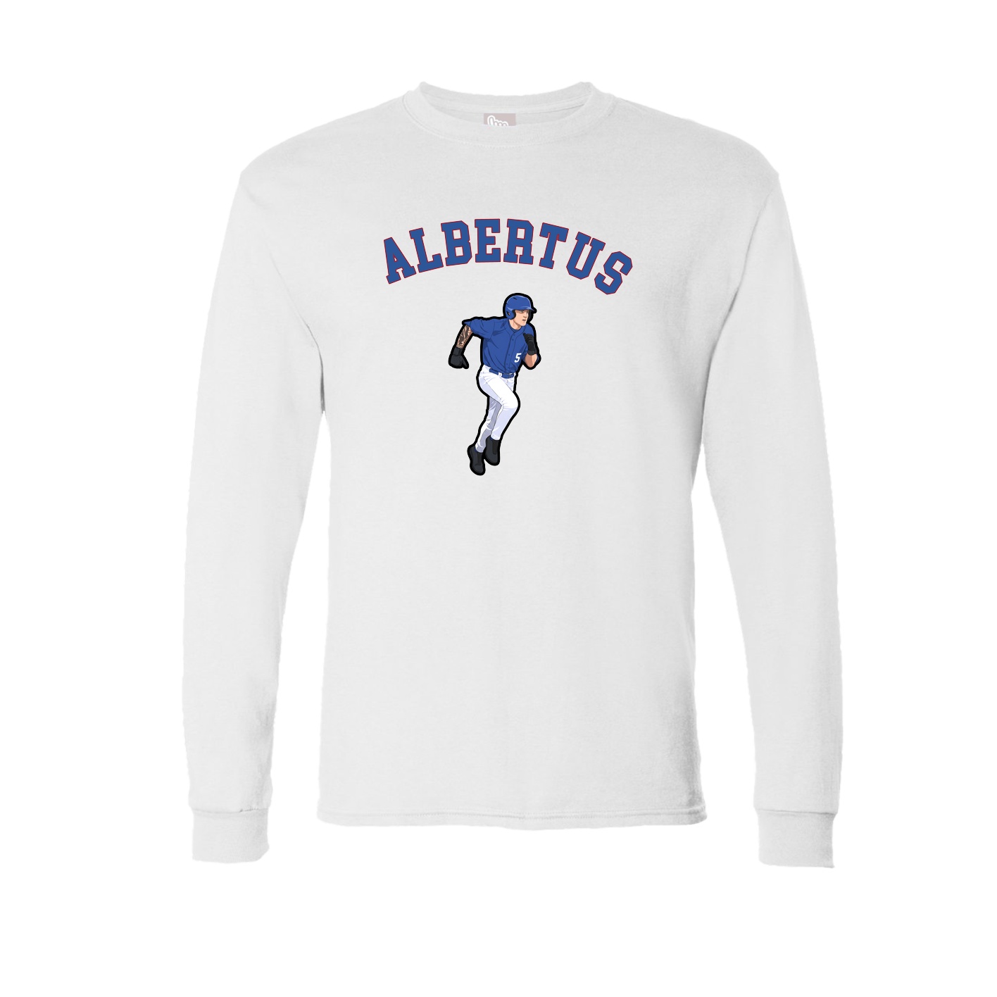 Long Sleeve Tee — Shirsey Arch in White