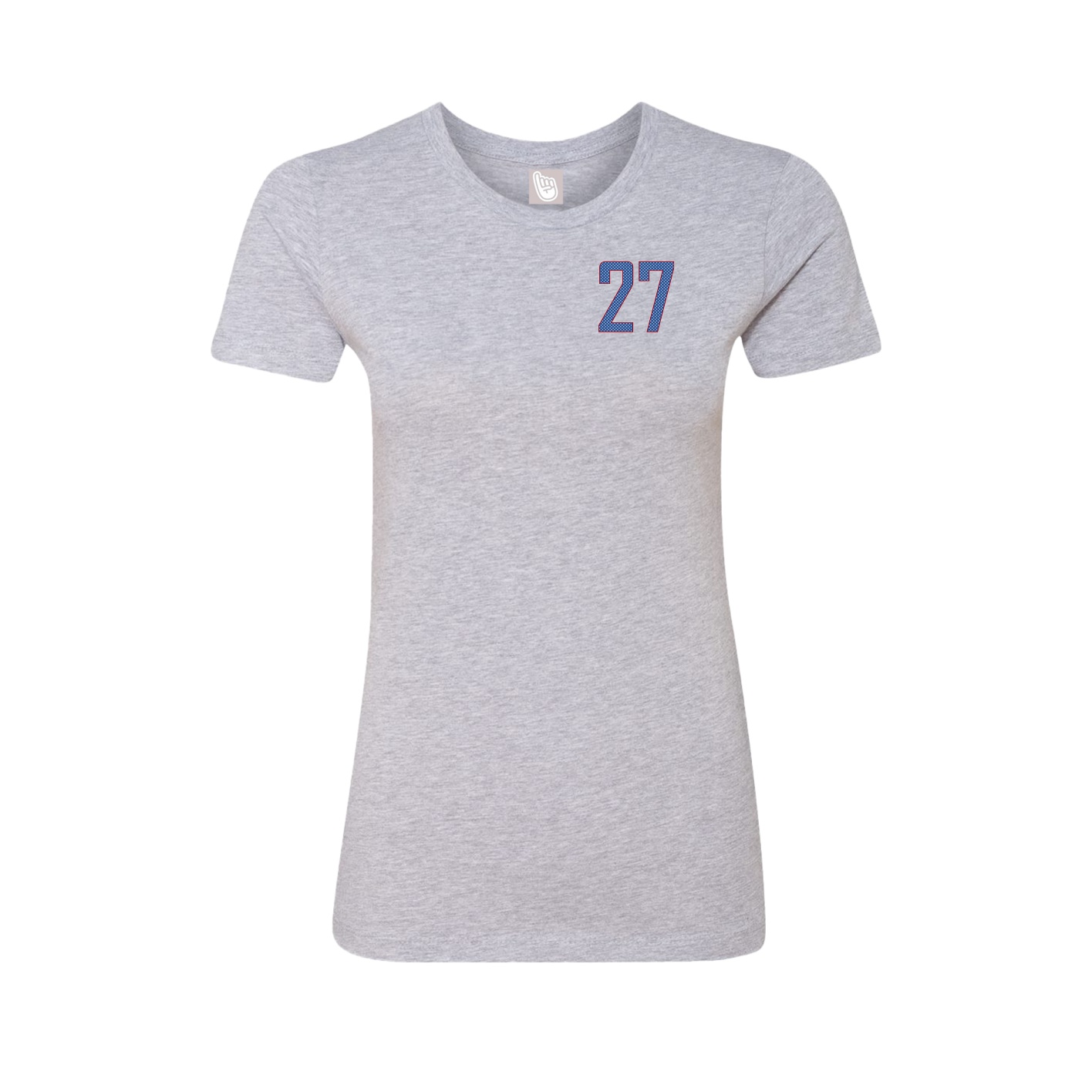 Womens Tee — Front Shirsy in Grey