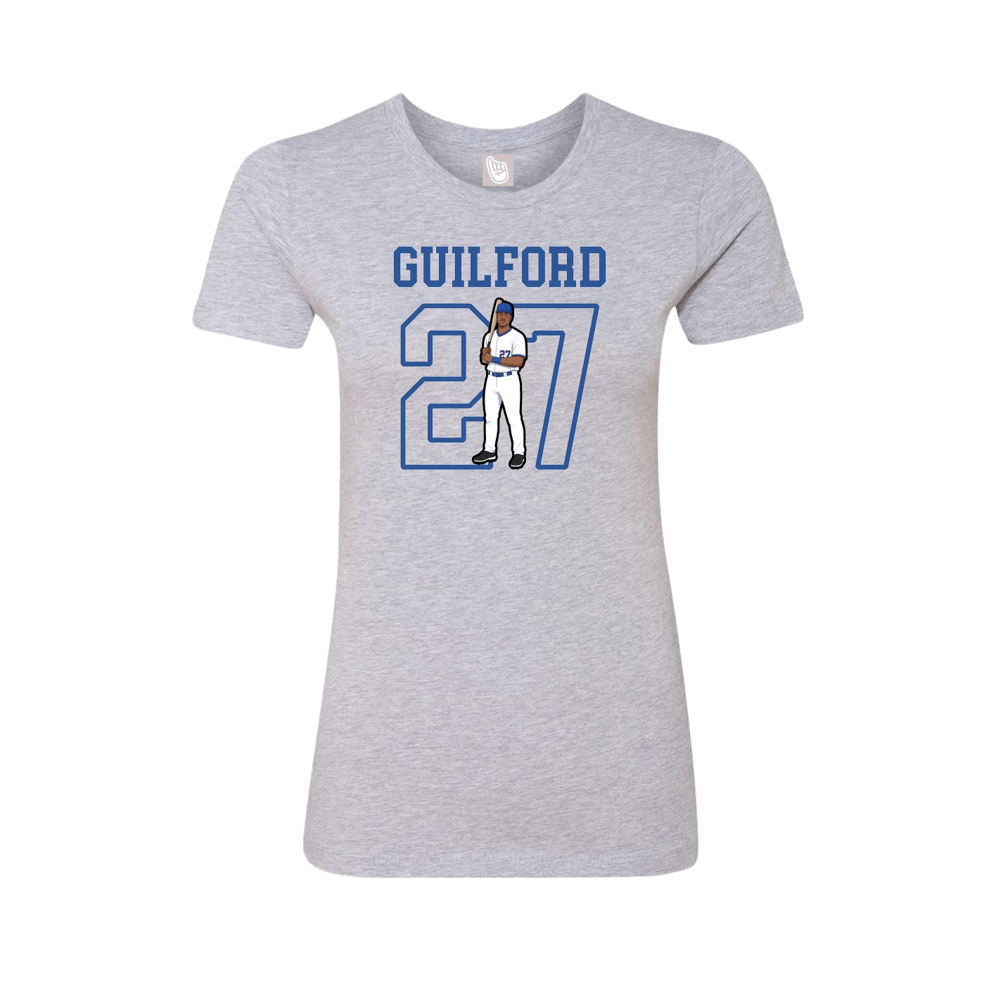 Fitted Women's Tee — Shirsey in Grey