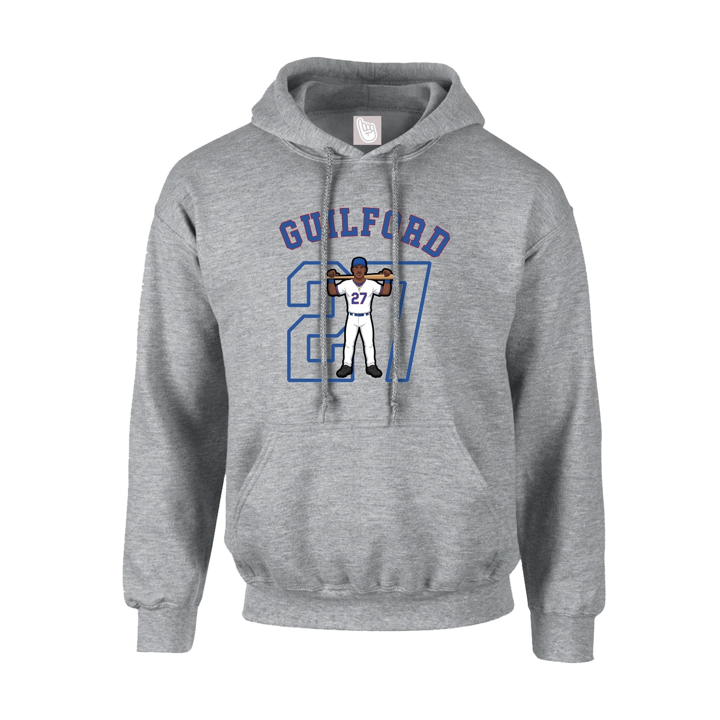 Hoodie — Shirsey Arch in Grey