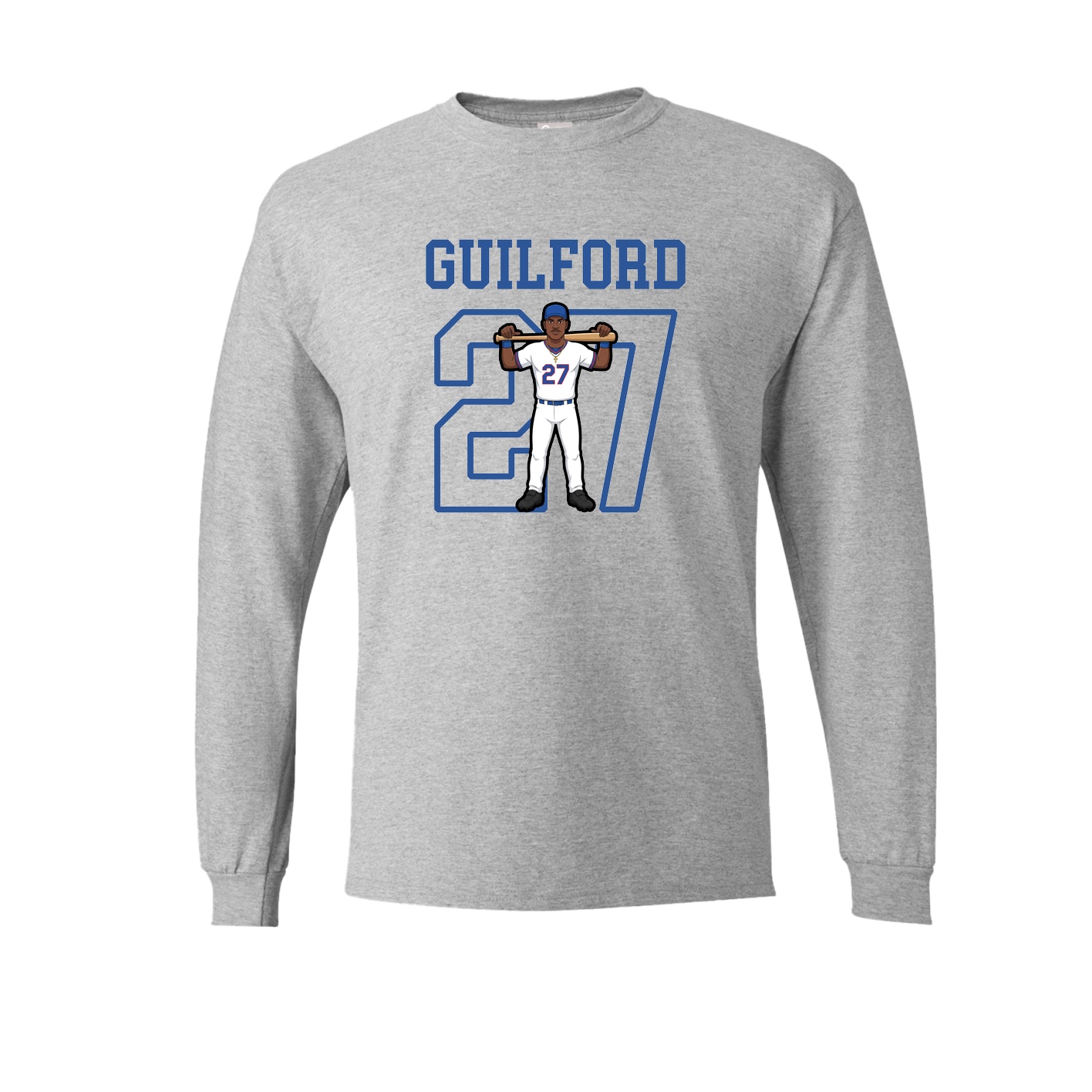Long Sleeve Tee — Shirsey in Grey
