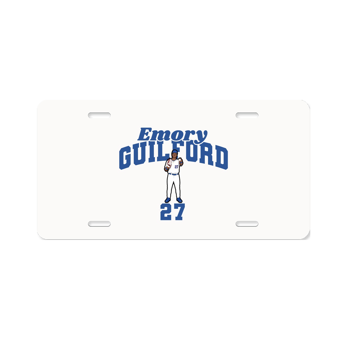 License Plate — Signature Arch in Classic