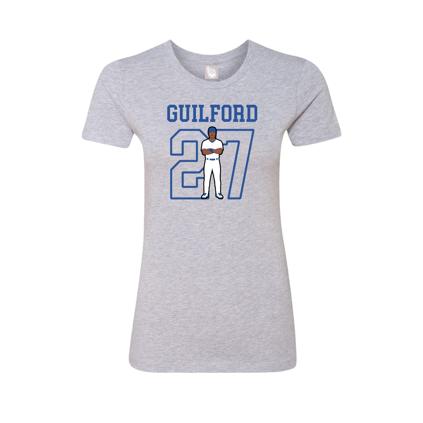 Fitted Women's Tee — Shirsey in Grey