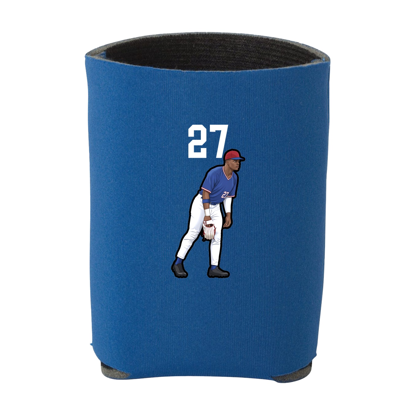Can Holder — Number Top in Royal