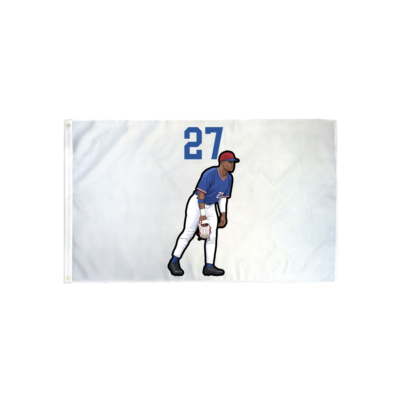 3x5 Flag — Number Top in Classic