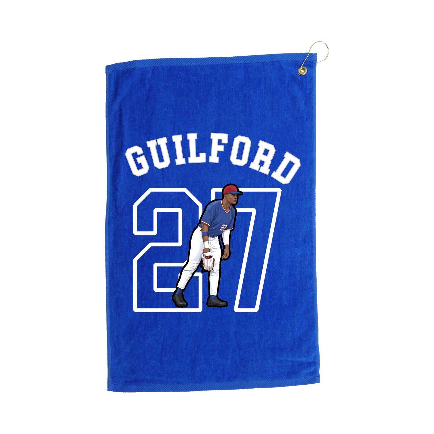 Golf Towel — Shirsey Arch in Royal