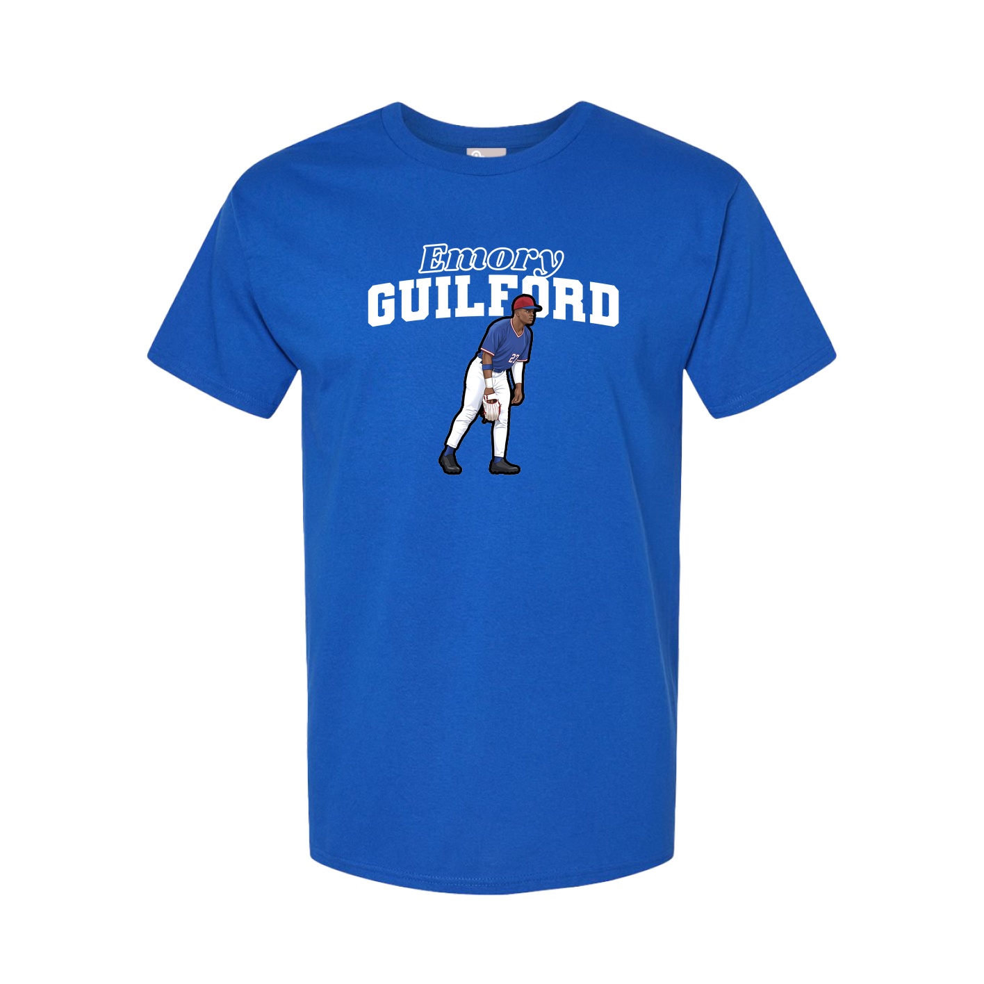 Tee — Name Arch in Royal