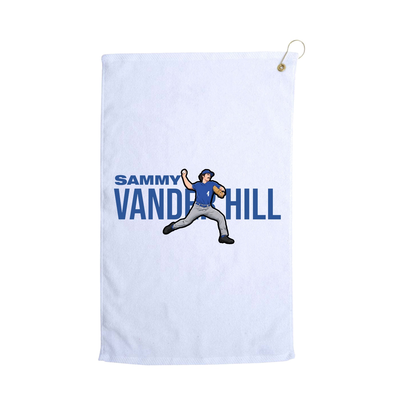 Golf Towel — Player Name in White
