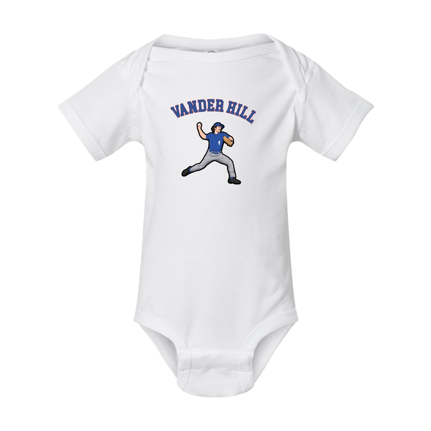 Baby Onesie — Shirsey Arch in White