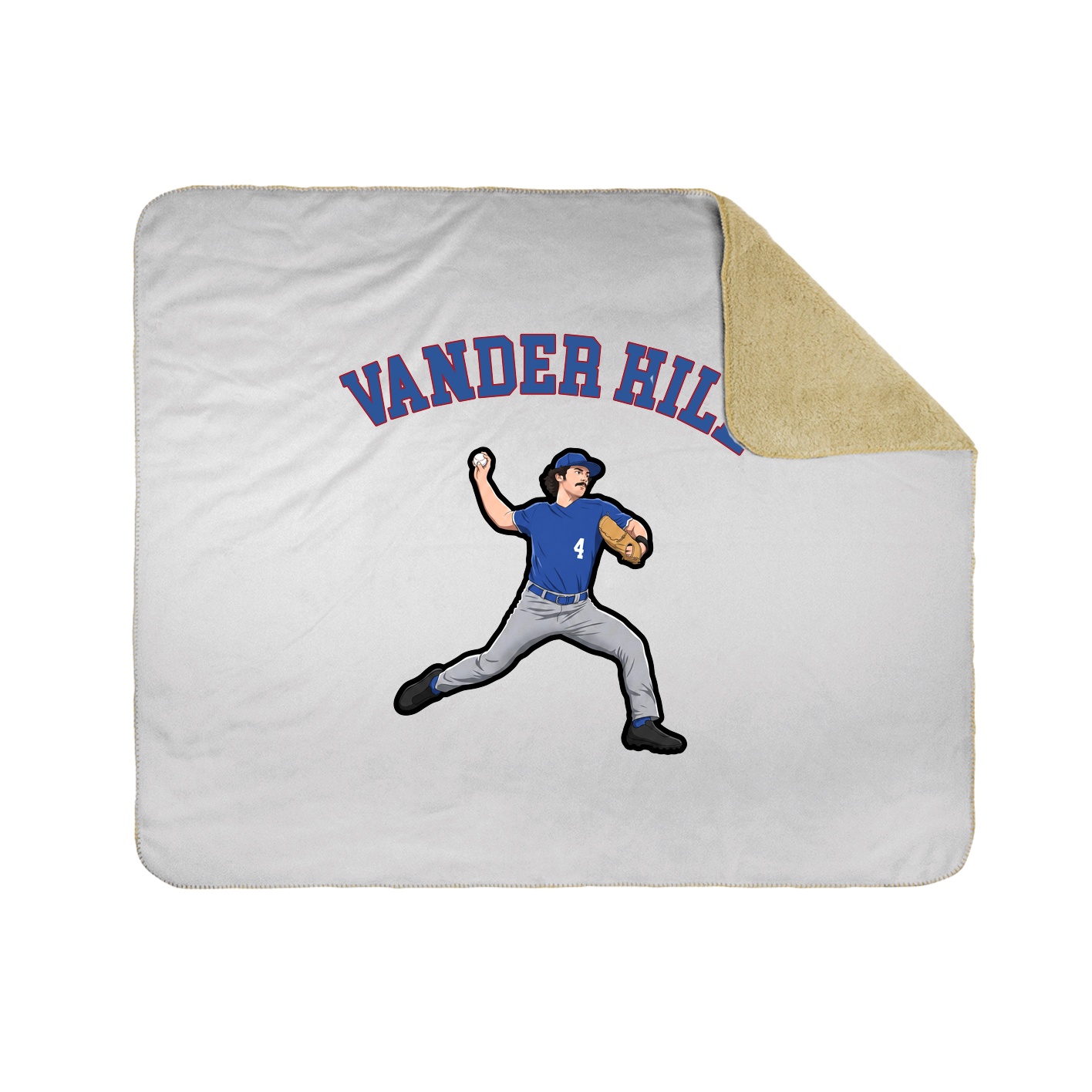 Throw Blanket — Shirsey Arch in White