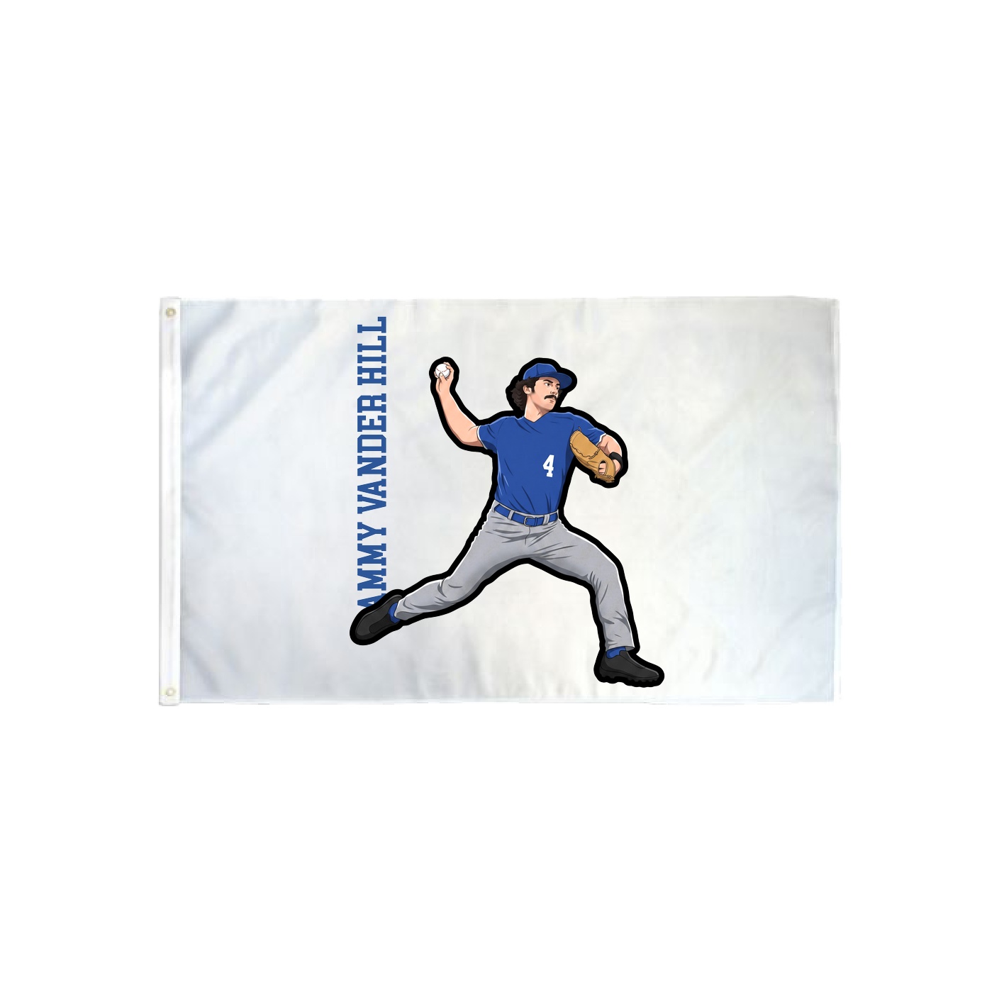 3x5 Flag — Name Vertical in Classic