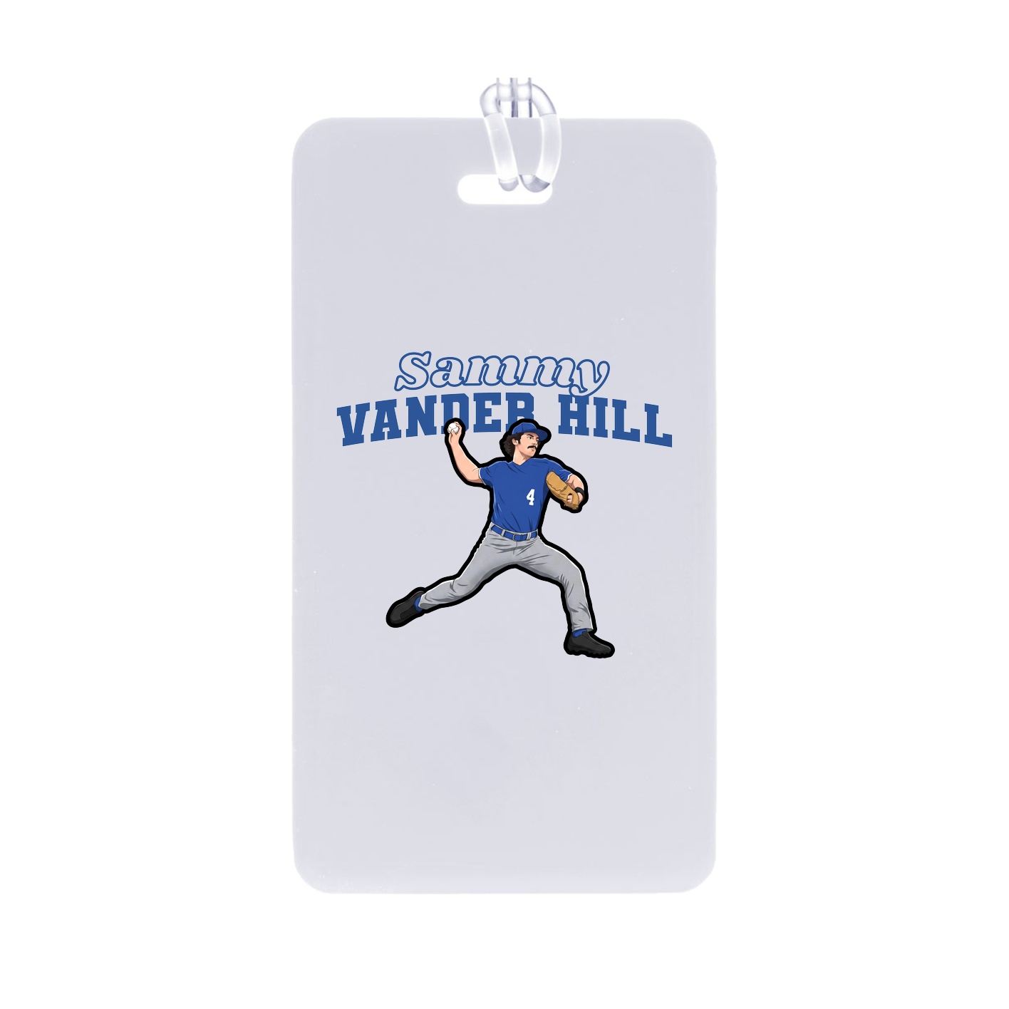 Bag Tag — Name Arch in Classic