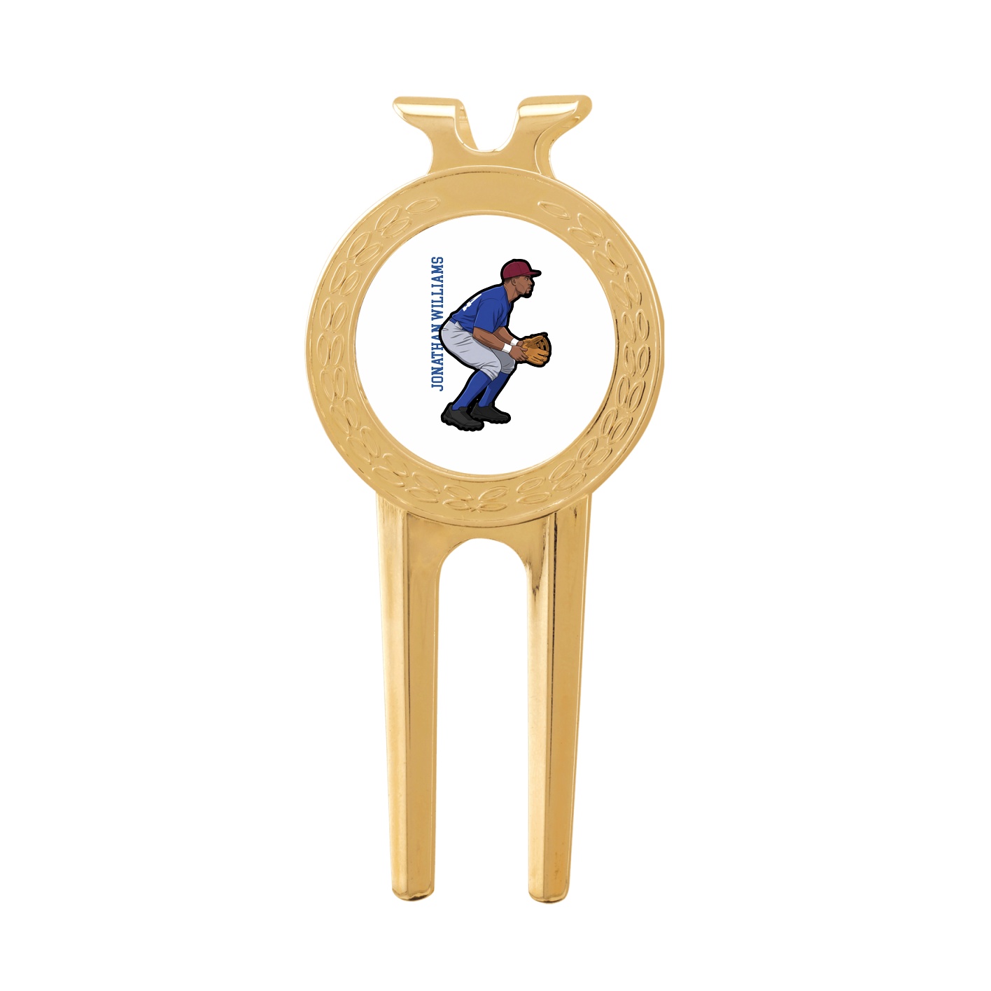 Divot Tool with Ball Marker — Name Vertical in Classic