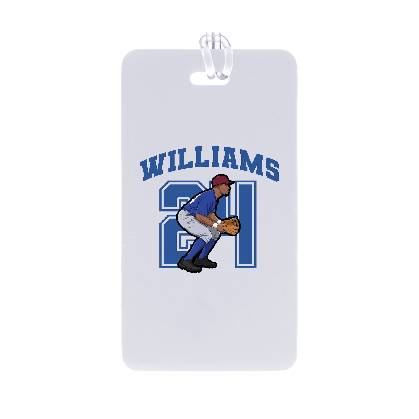 Bag Tag — Number in Classic