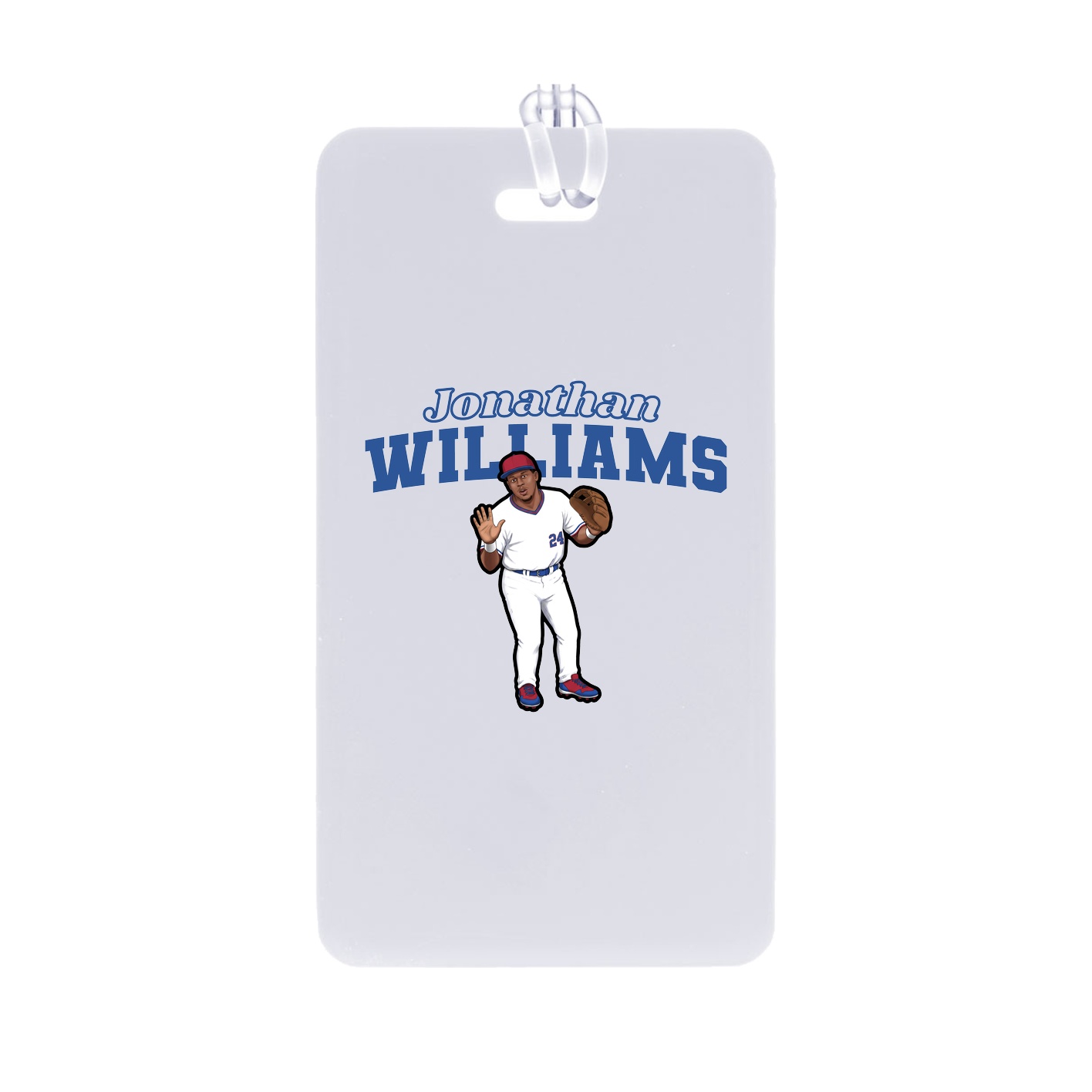 Bag Tag — Name Arch in Classic