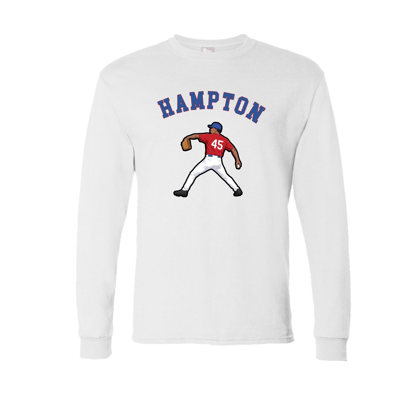 Long Sleeve Tee — Shirsey Arch in White
