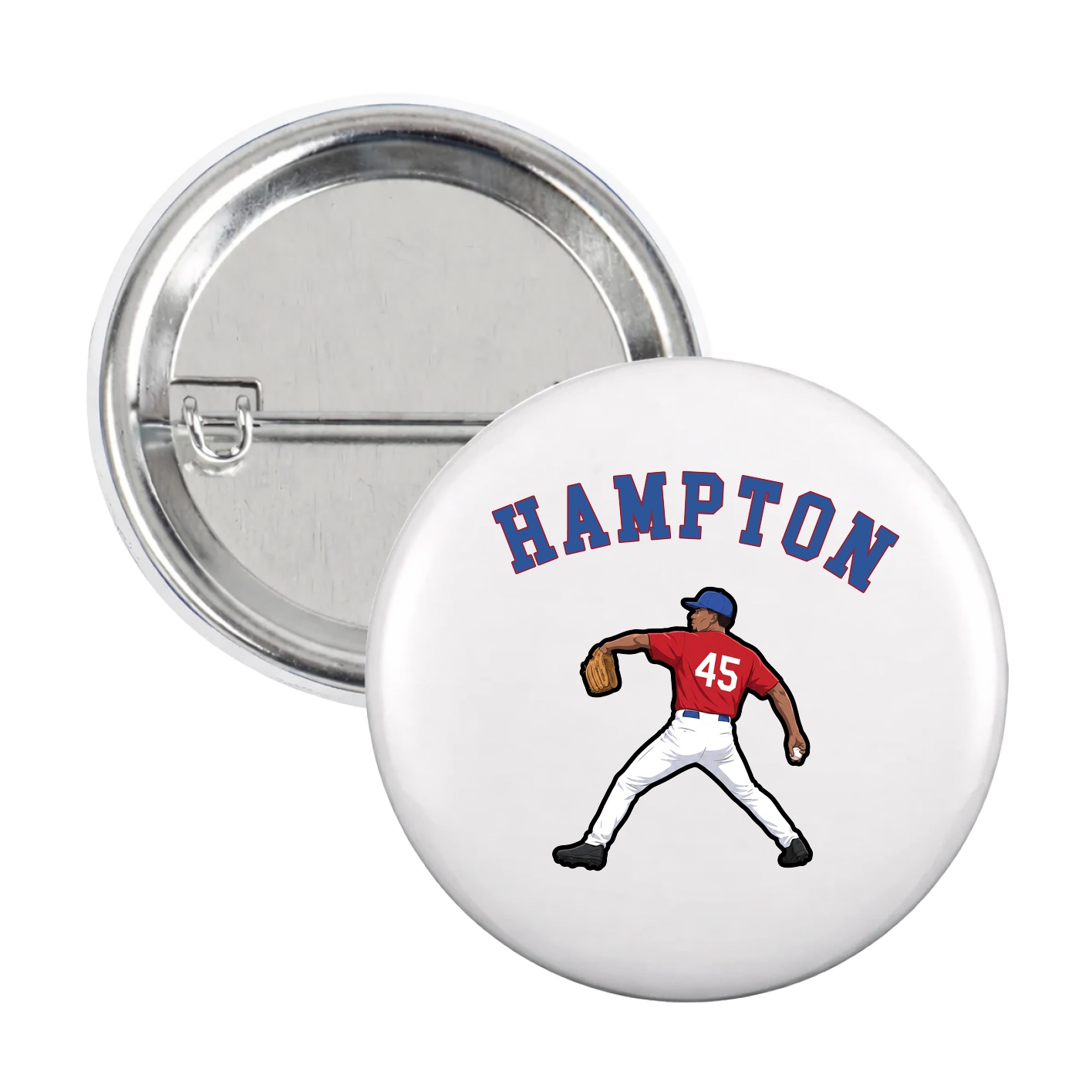 Game Day Button — Shirsey Arch in White