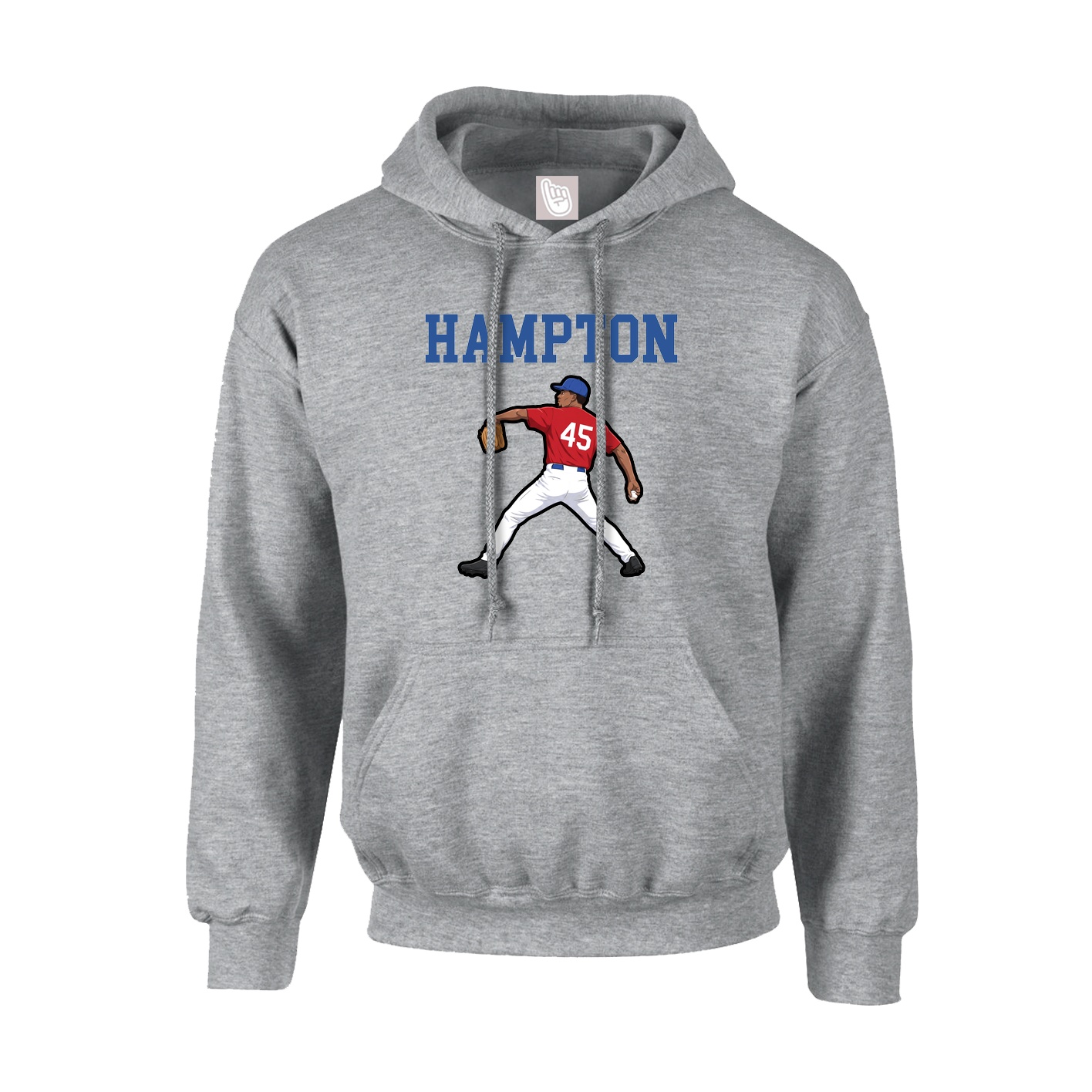 Hoodie — Shirsey in Grey
