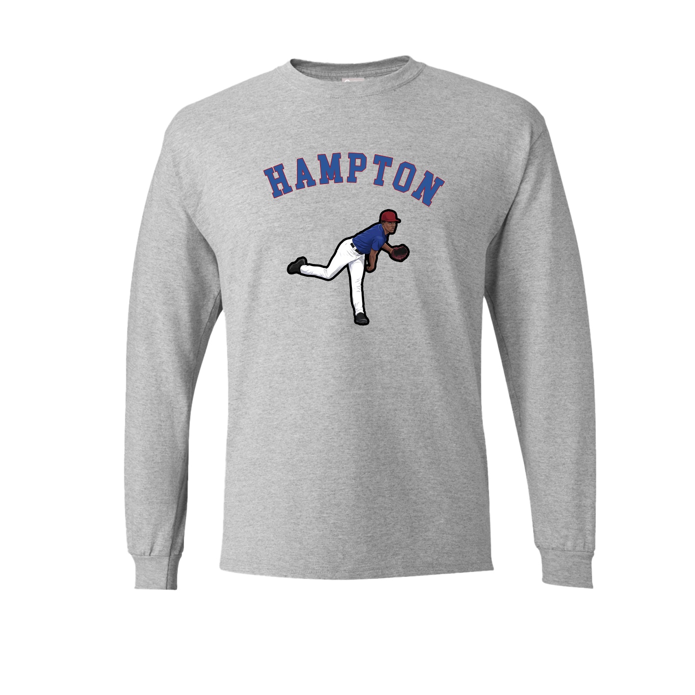 Long Sleeve Tee — Shirsey Arch in Grey