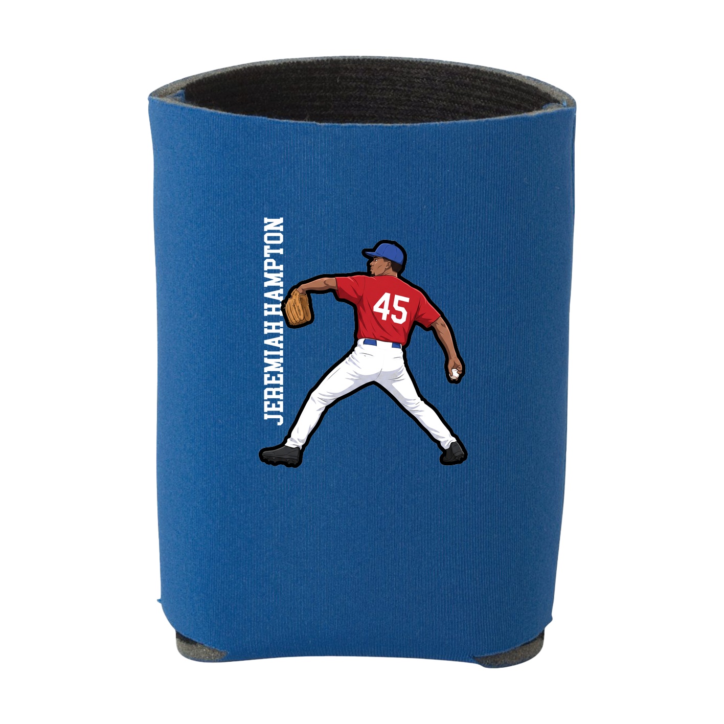 Can Holder — Name Vertical in Royal