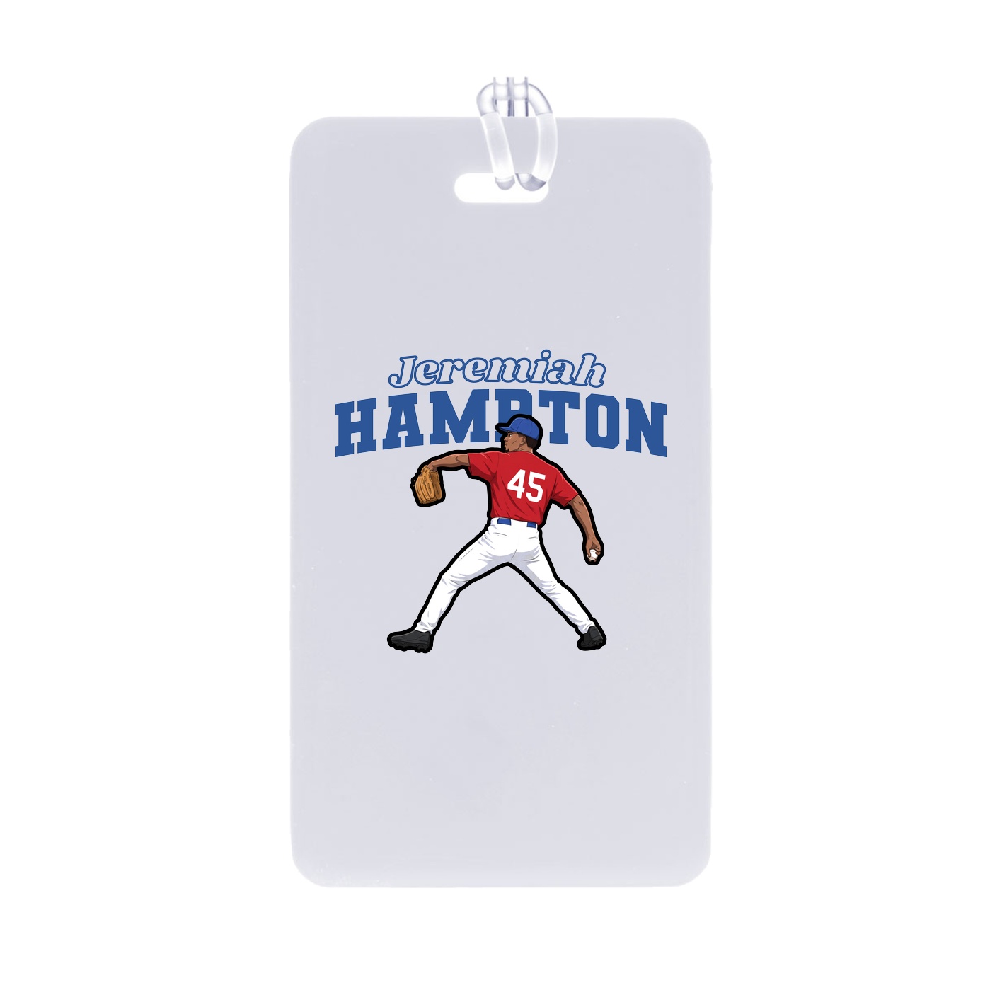 Bag Tag — Name Arch in Classic