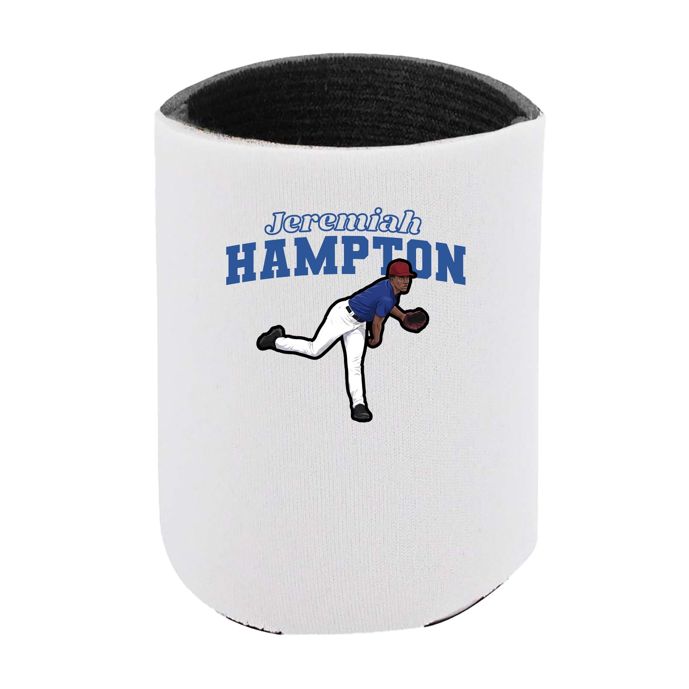 Can Holder — Name Arch in White