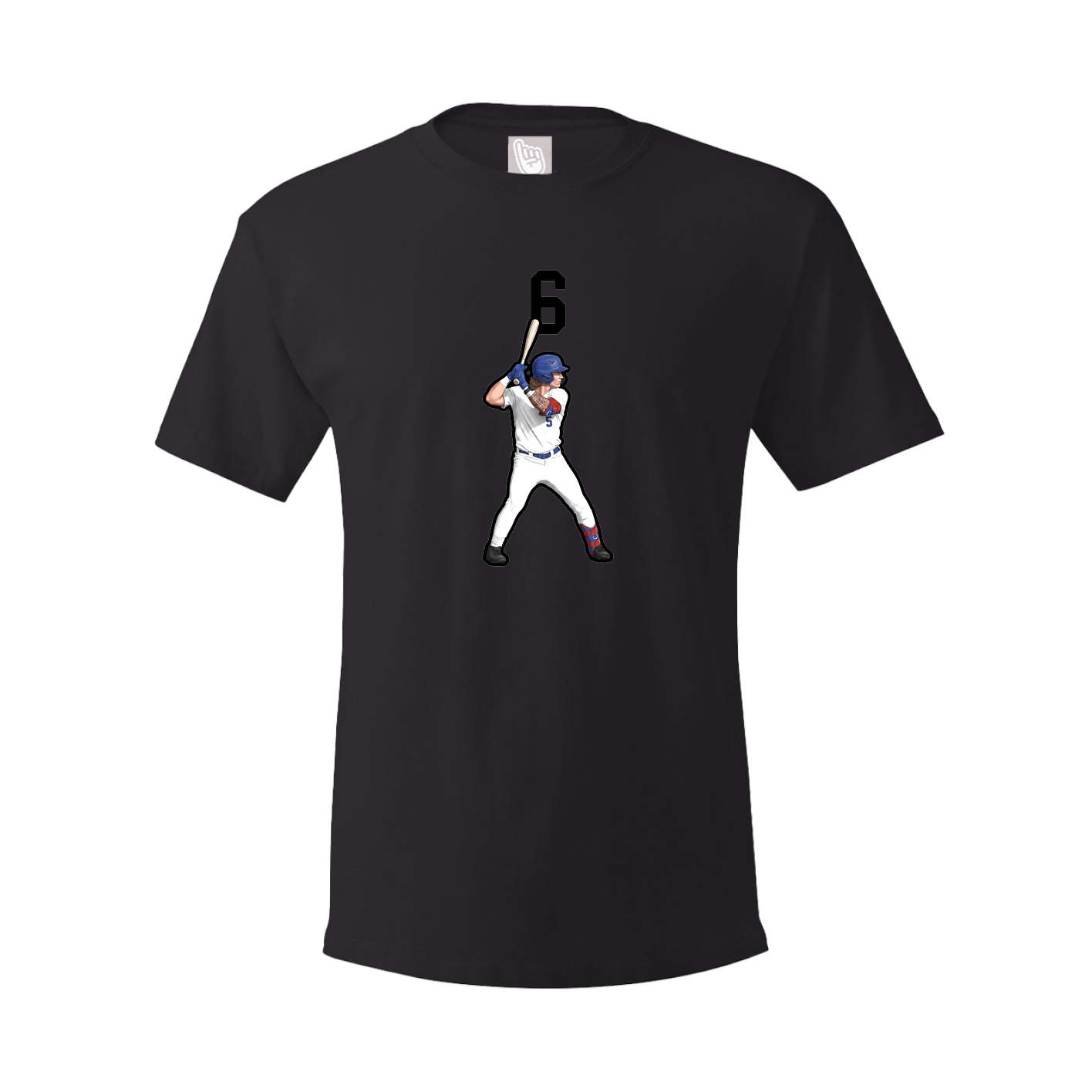 Tee — Number Top in Black