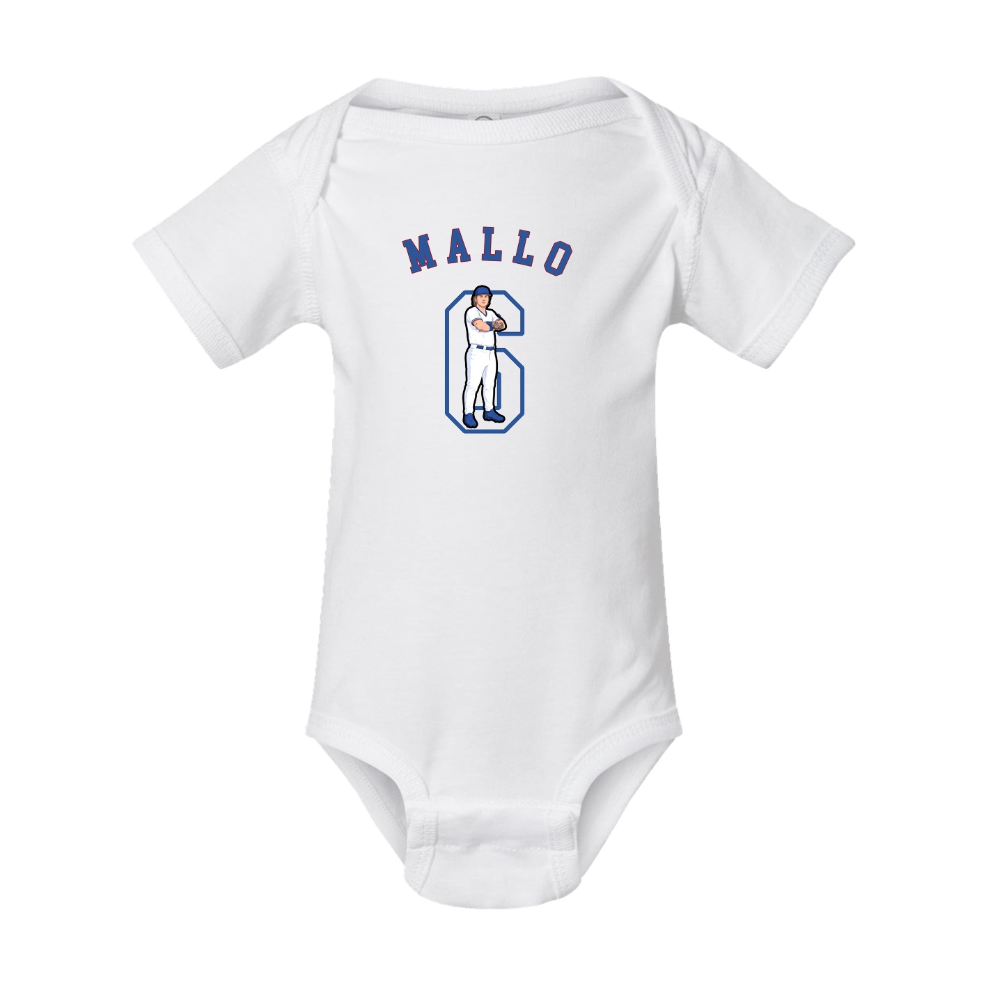 Baby Onesie — Shirsey Arch in White