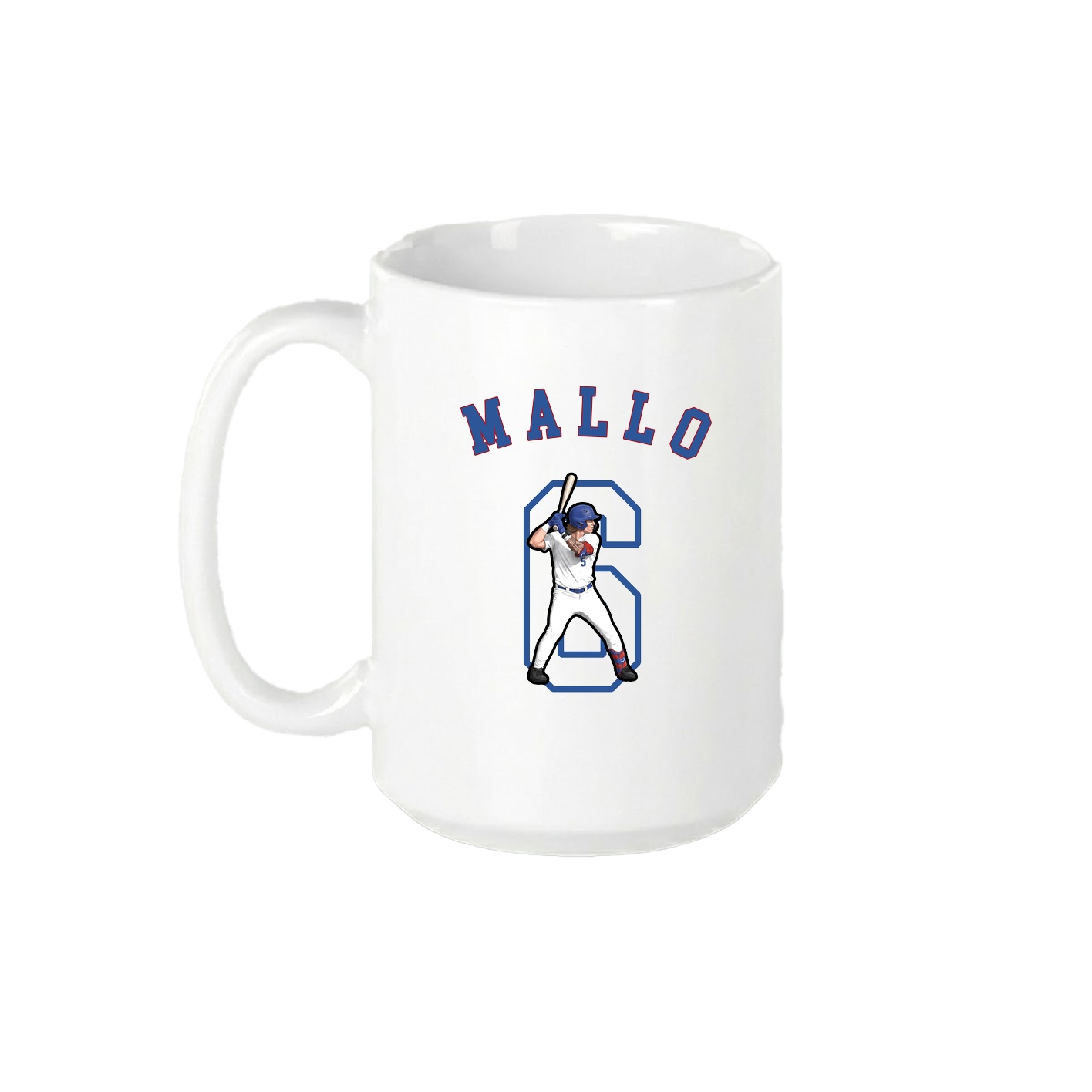 15oz Coffee Mug — Shirsey Arch in White