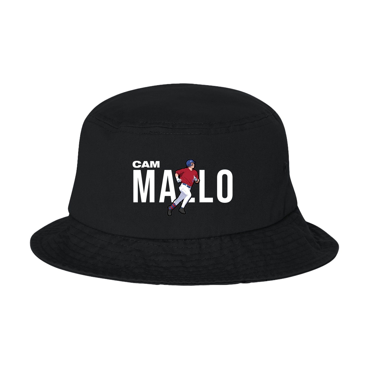 Bucket Cap — Player Name in Black