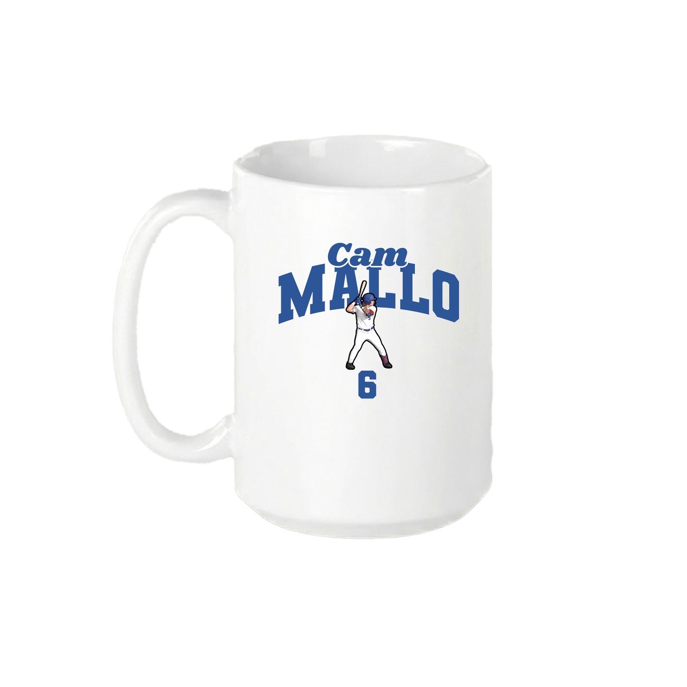 15oz Coffee Mug — Signature Arch in White