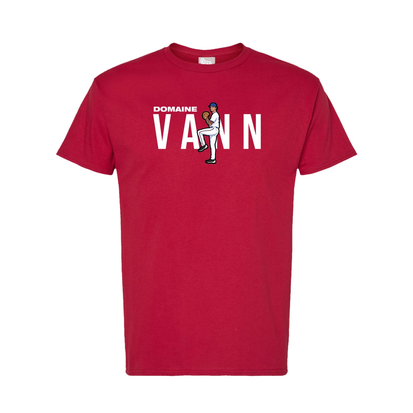 Tee — Player Name in Crimson