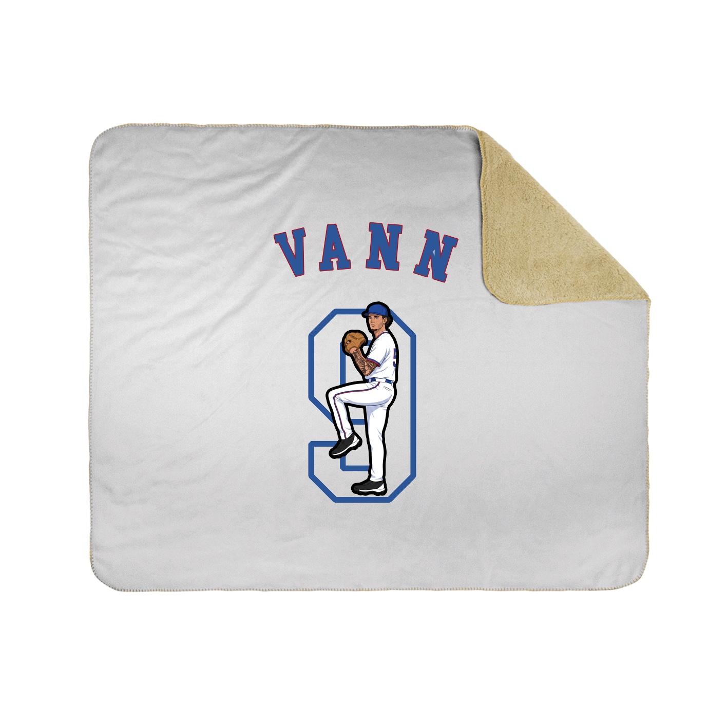 Throw Blanket — Shirsey Arch in White