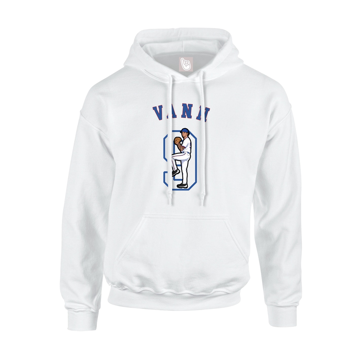 Youth Hoodie — Shirsey Arch in White