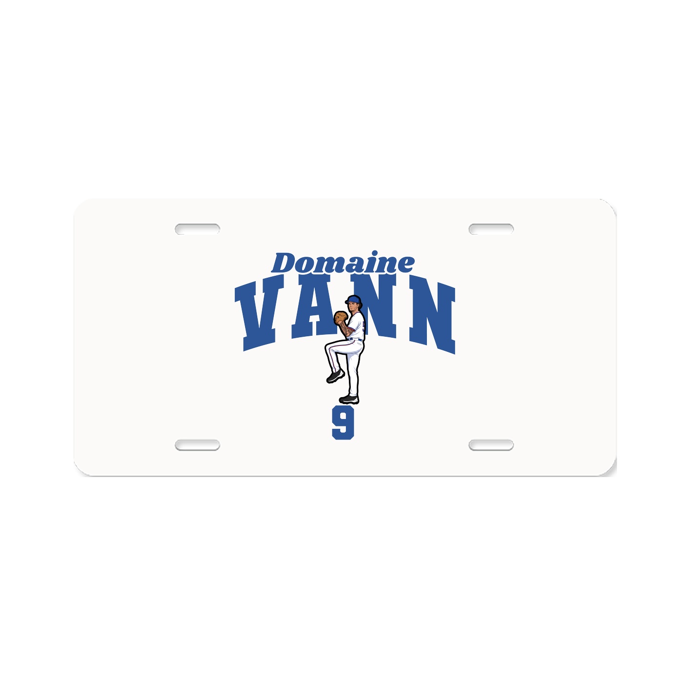 License Plate — Signature Arch in Classic