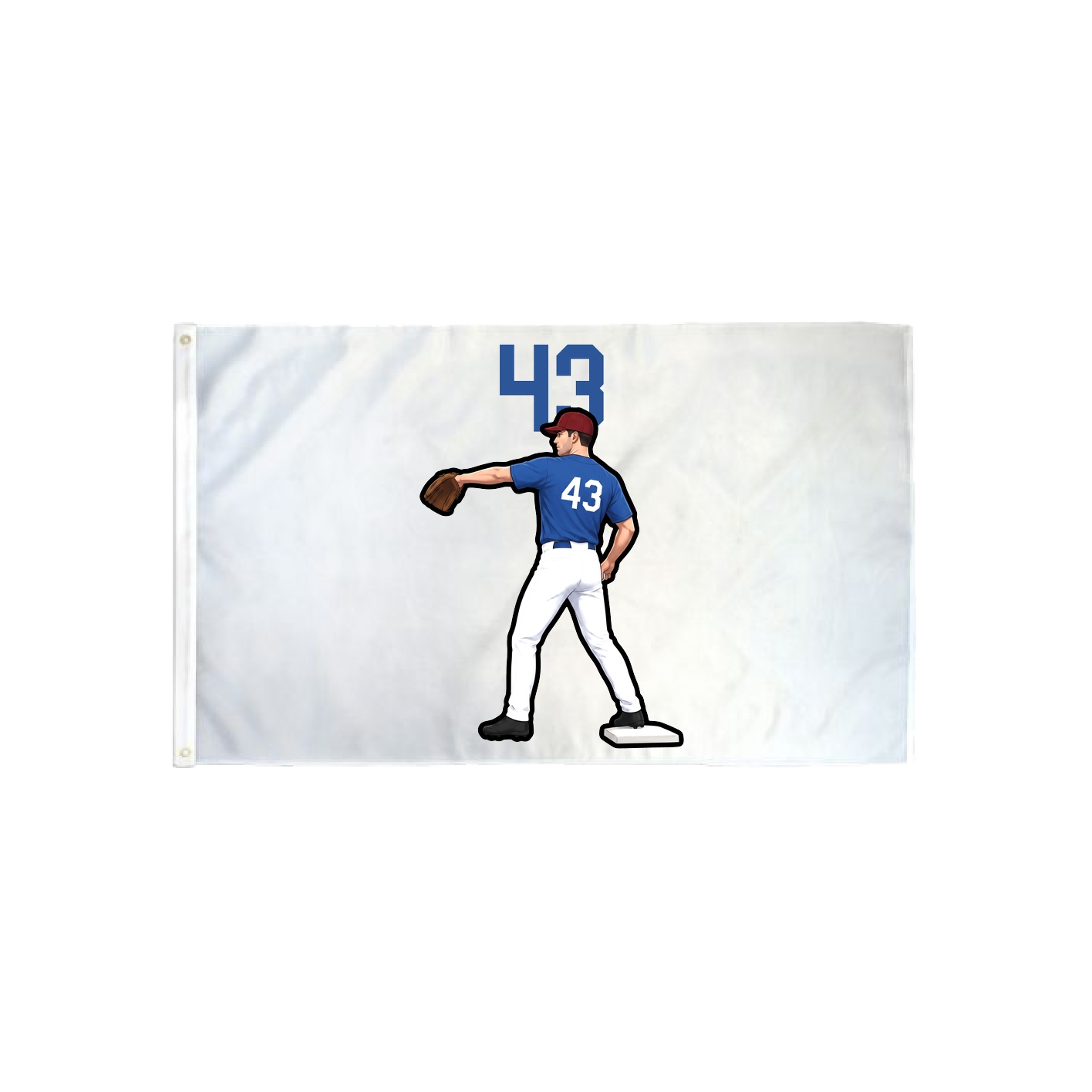 3x5 Flag — Number Top in Classic