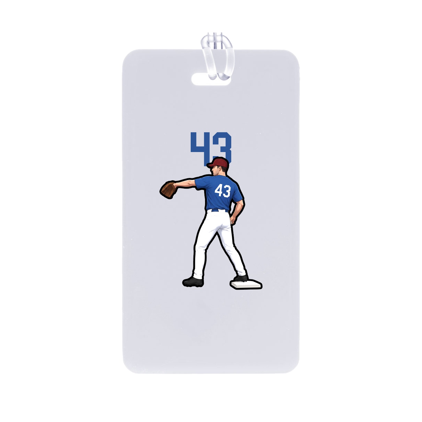 Bag Tag — Number Top in Classic