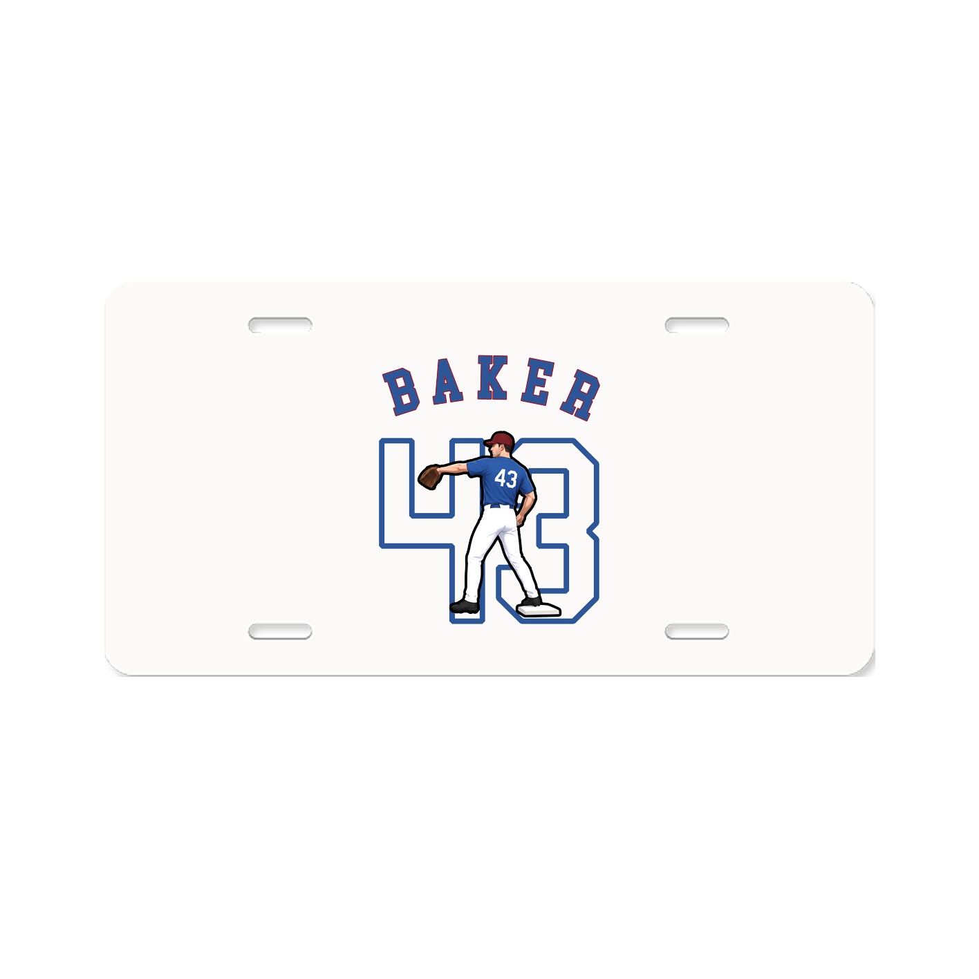 License Plate — Shirsey Arch in Classic