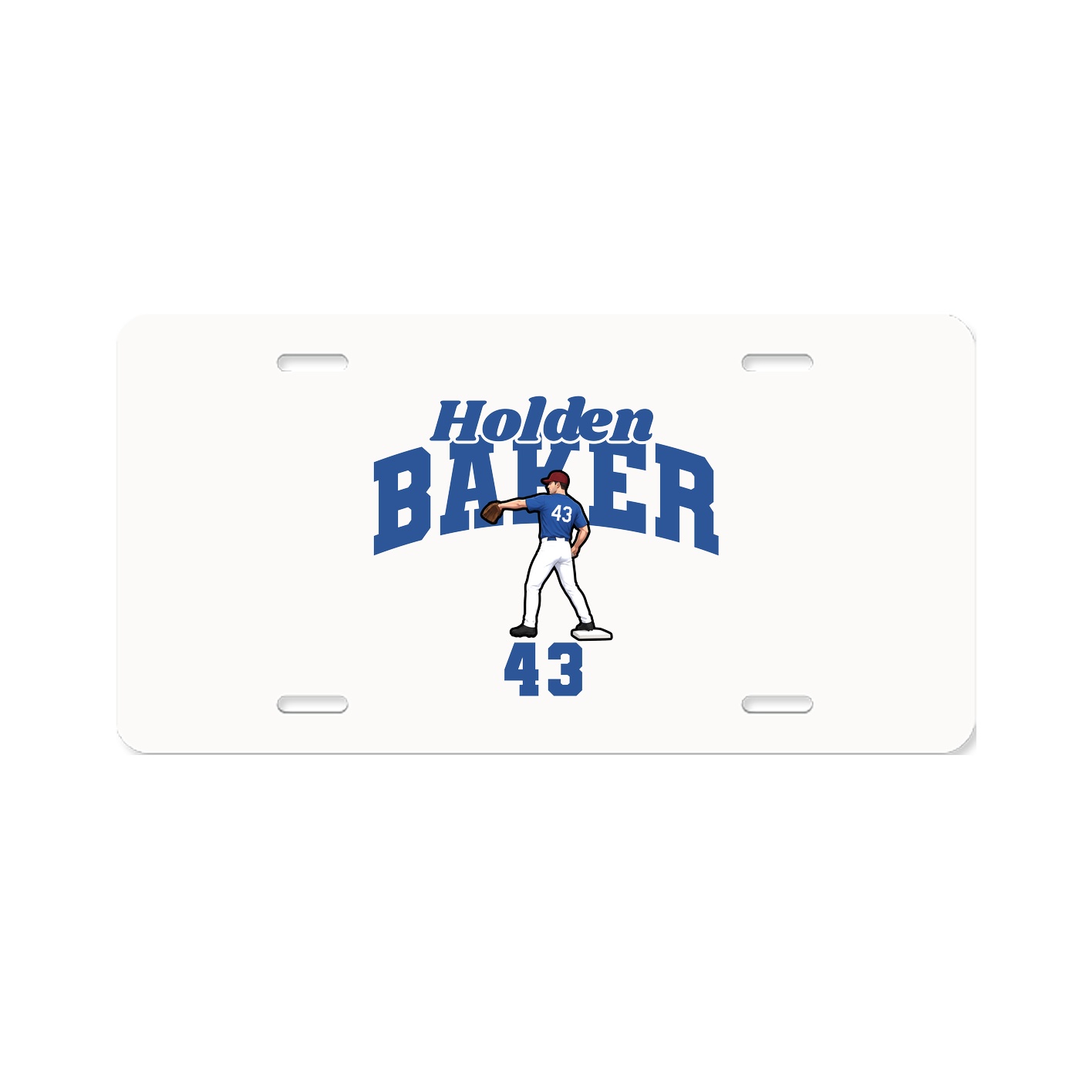 License Plate — Signature Arch in Classic