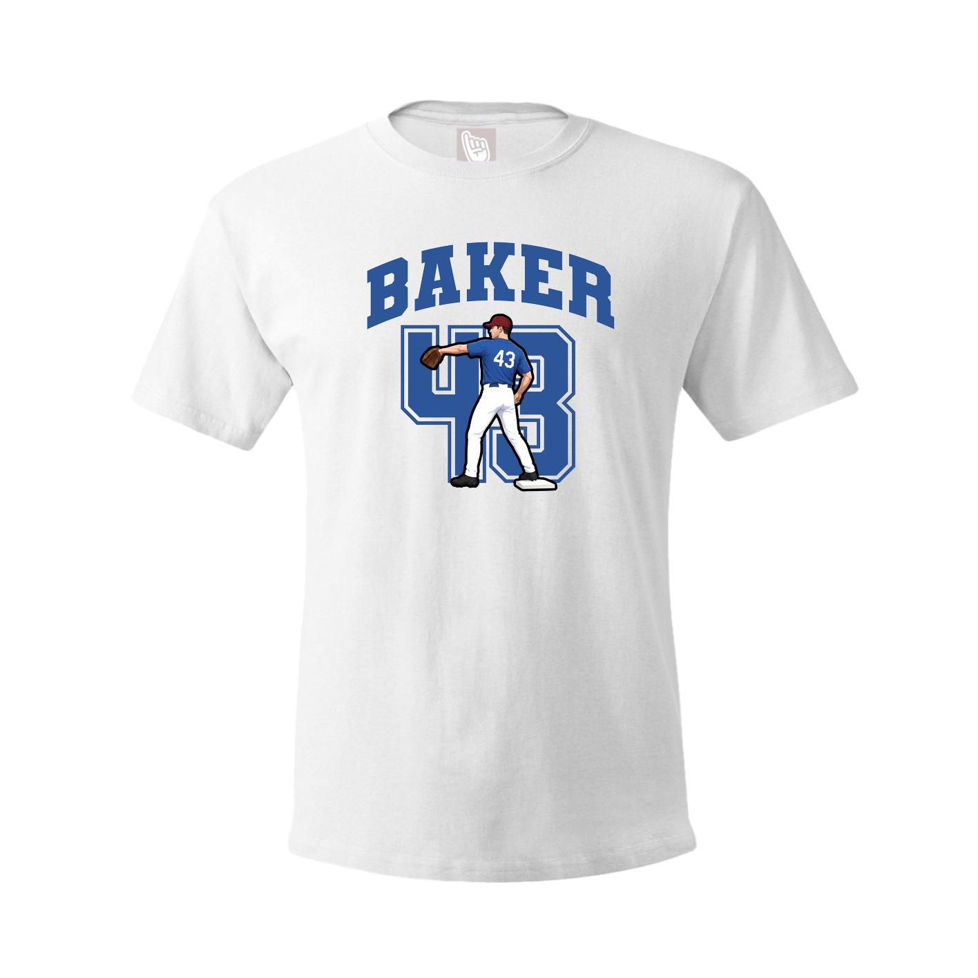 Tee — Number in White