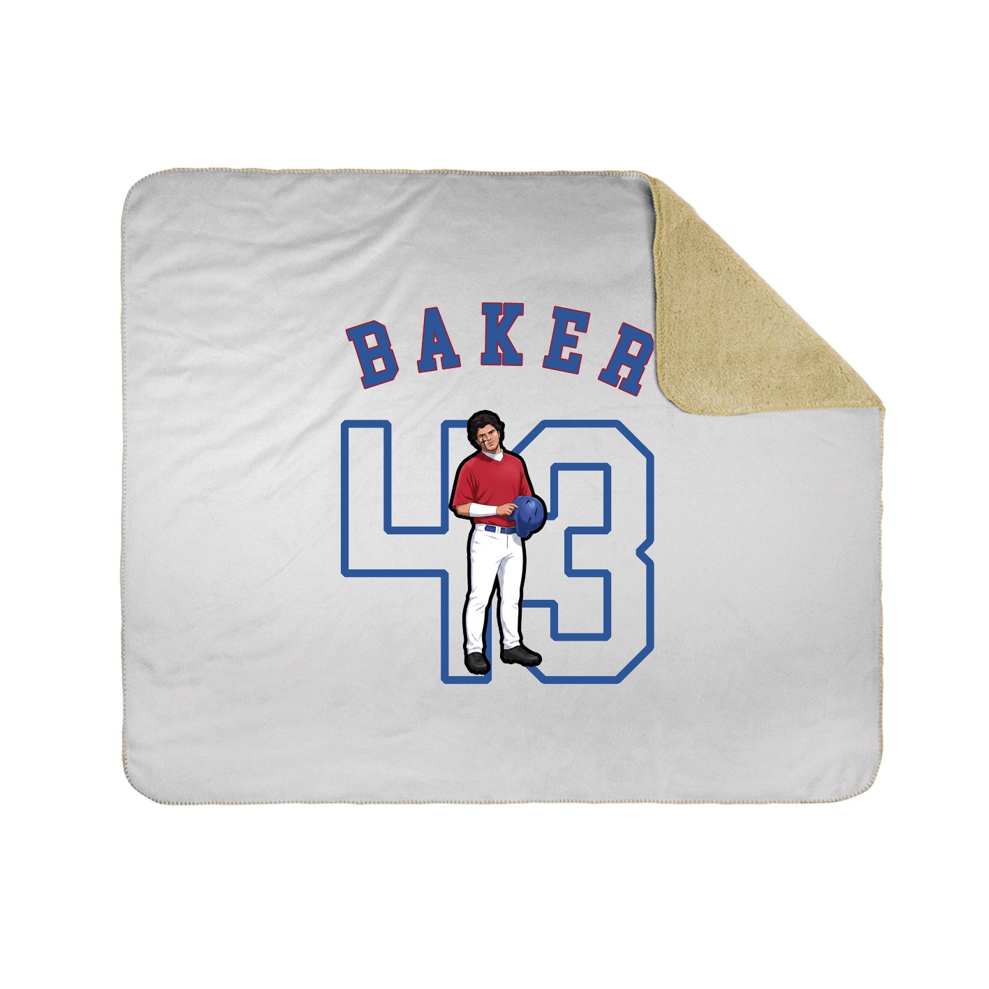 Throw Blanket — Shirsey Arch in White