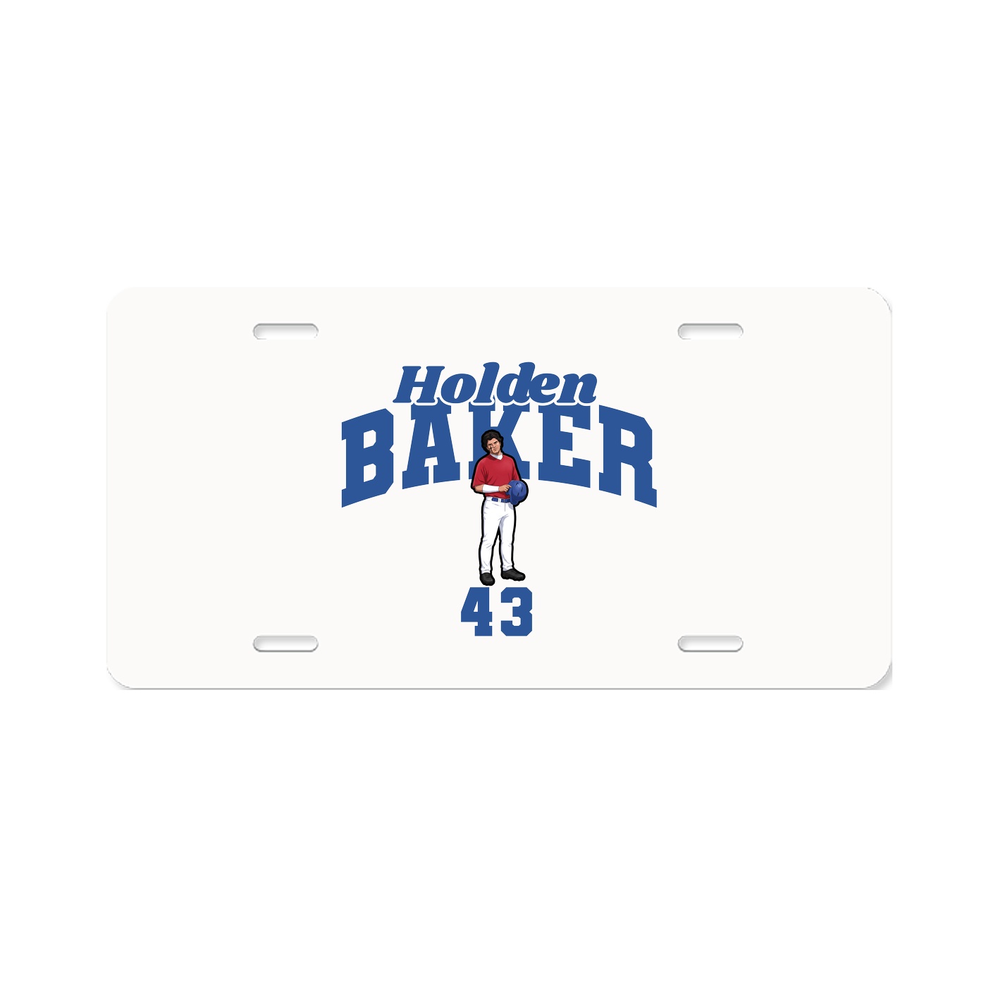 License Plate — Signature Arch in Classic