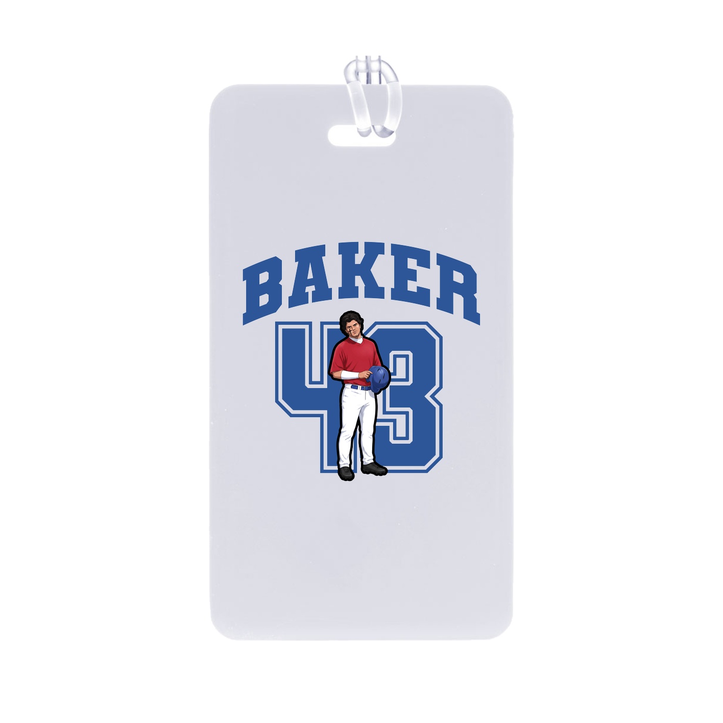 Bag Tag — Number in Classic