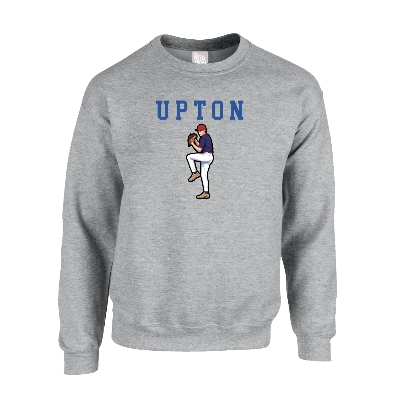 Fleece Crew — Shirsey in Grey